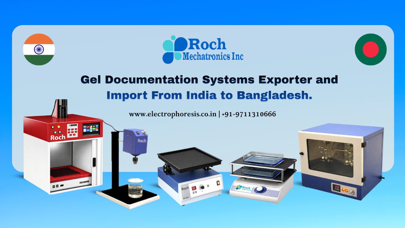 Gel Documentation System Export from India to Bangladesh