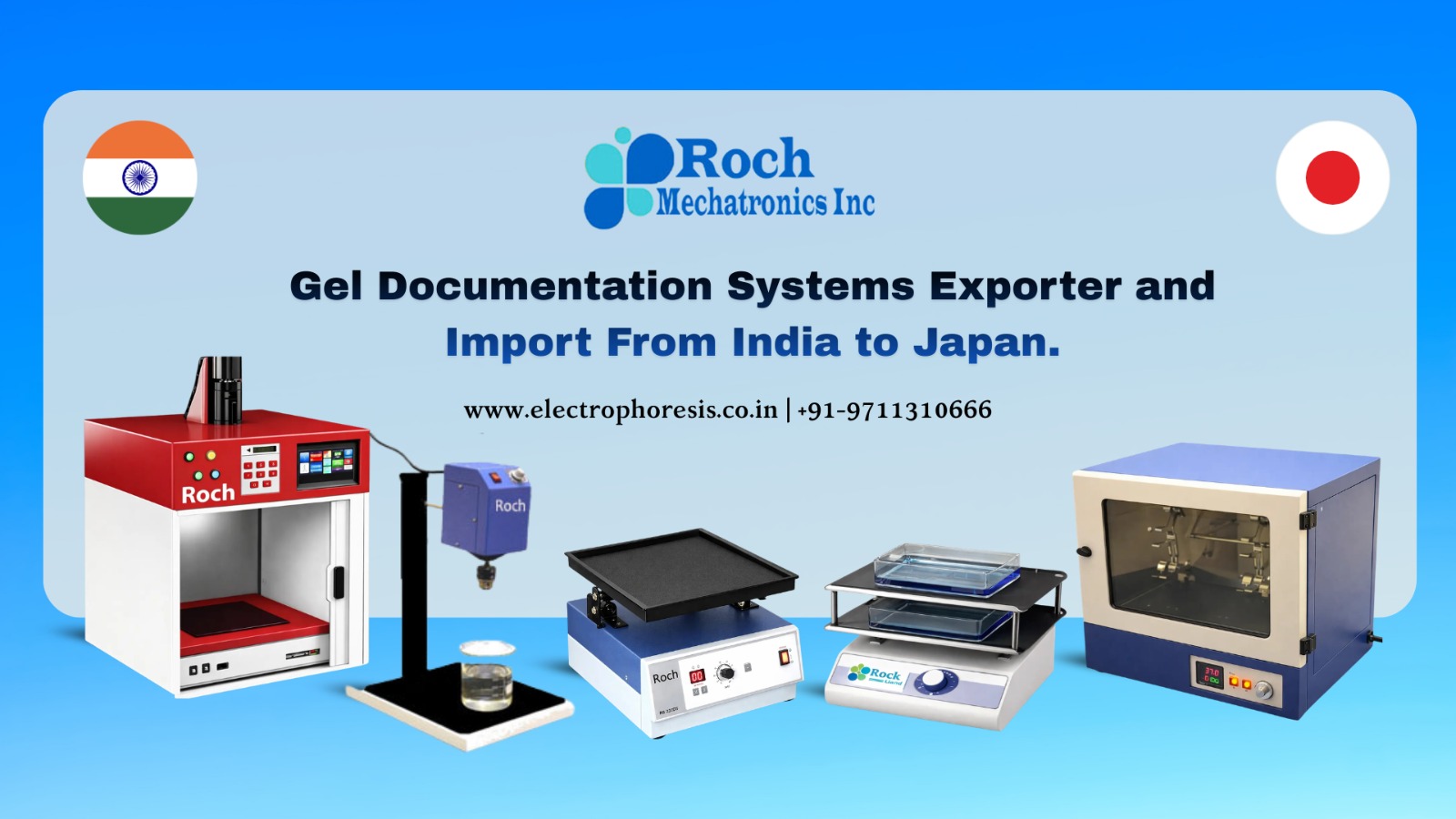 Gel Documentation System Export from India to Japan