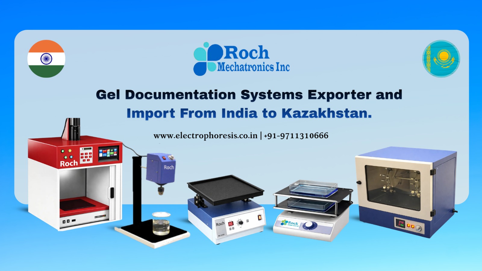 Gel Documentation System Export from India to Kazakhstan